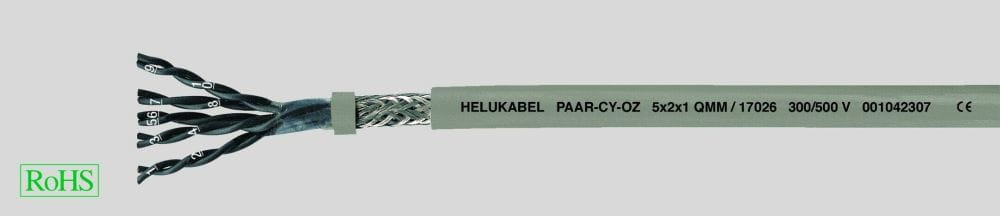 HELUKABEL ITALIA SRL HLK17041 PAAR-CY-OZ 12X2X1.5 QMM GREY