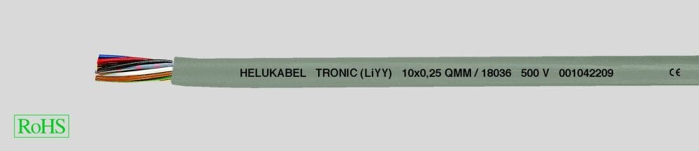 HELUKABEL ITALIA SRL - HLK18060 TRONIC (LIYY) 5X0.34 QMM GREY