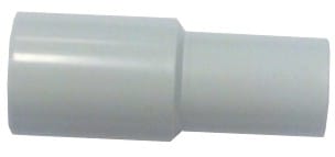 DIETZEL DIE021895 Abergangsmuffe 20/25, aus PVC, hellgrau