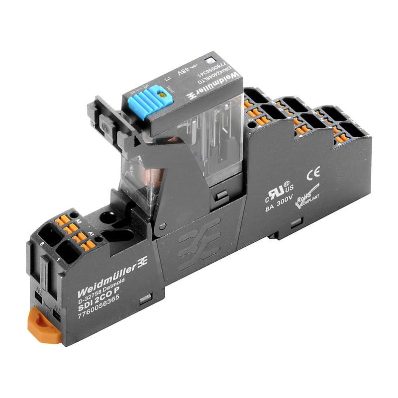 WEIDMULLER WEI2576190000 DRIKITP 24VDC 2CO LD/PB