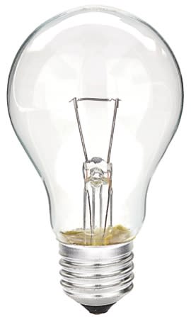 DURALAMP SPA - DRL00557/24 GOCCIA E27 100W 24V TRASPARENTE