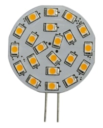 DURALAMP SPA DRL01948SLD BISPINA LED 12V 2,3W G4 PIATTA D 35MM