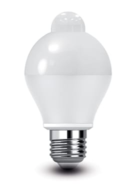 DURALAMP SPA - DRLA6006N-PIR DECOLED A60 PIR SENSOR 6W E27 4000K