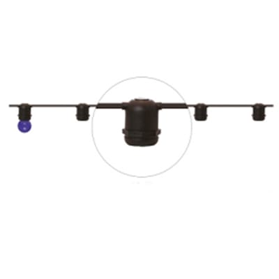 DURALAMP SPA DRLCLE2715-S CATENARIA GIUNTABILE E27 25W SU CAVO