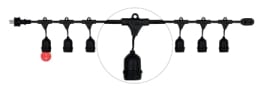 DURALAMP SPA DRLCLE2724 CATENARIA E27 220V 24 (60CM)