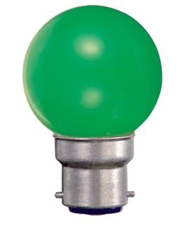 DURALAMP SPA DRLL140PG-B22 PING BALL B22 VERDE 0,5W