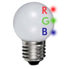 DURALAMP SPA DRLL140PRGB PING BALL E27 RGB 0,5W