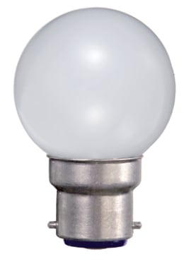 DURALAMP SPA DRLL140PW-B22 PING BALL B22 BIANCA 0,5W 6000K
