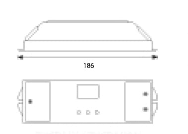 DURALAMP SPA DRLZKCDMXW CONTROLLER DMX 4 CANALI