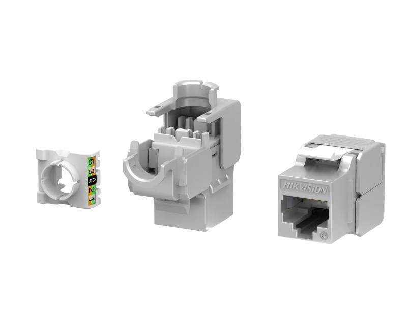 HIKVISION ITALY SRL HIK307400772 DS-1CK6AP180N CAVO KEYSTONE JACK ARGENTO