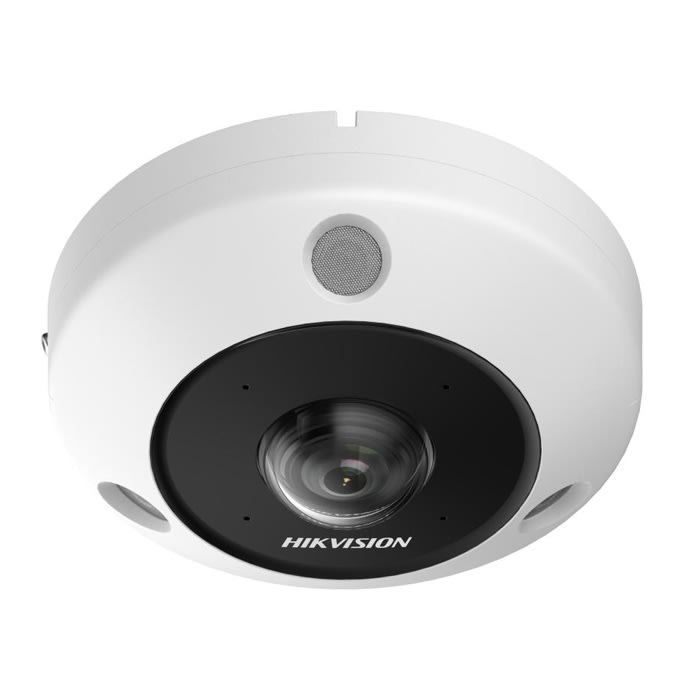 HIKVISION ITALY SRL - HIK311324115 DS-2CD63C5G1-IVS(1.29mm) : FISHEYE ANTIVANDALO H.265+ 12MP