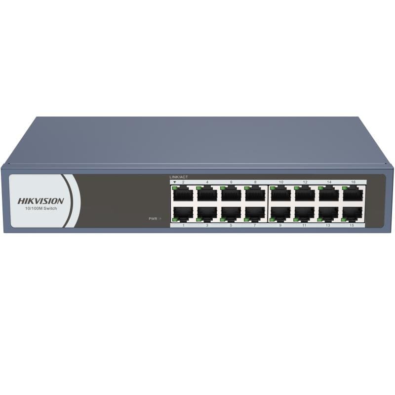 HIKVISION ITALY SRL HIK301802494 DS-3E0116R-O SWITCH 10/100 CASE METALLIC