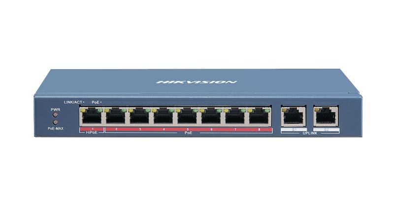 HIKVISION ITALY SRL HIK301803410 DS-3E0310HP-E SWITCH UNMAN 10/100 HI-POE
