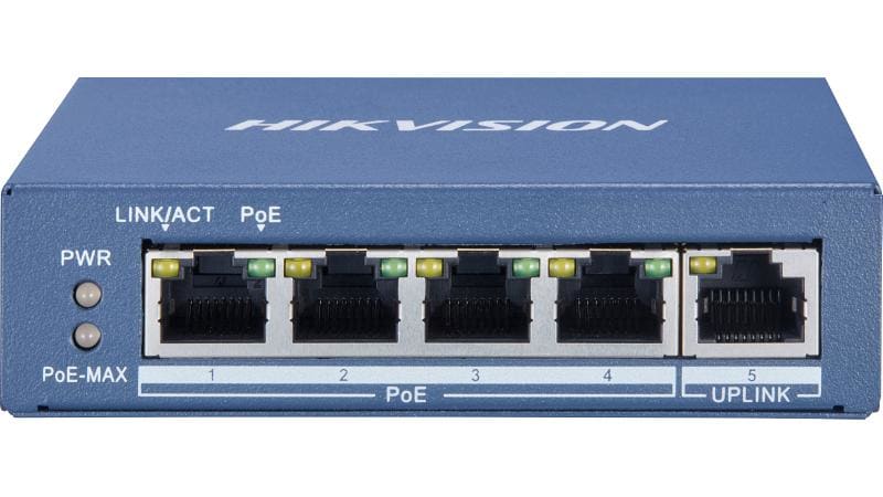 HIKVISION ITALY SRL HIK301803375 DS-3E0505P-E/M SWITCH UNMAN GIGABIT POE
