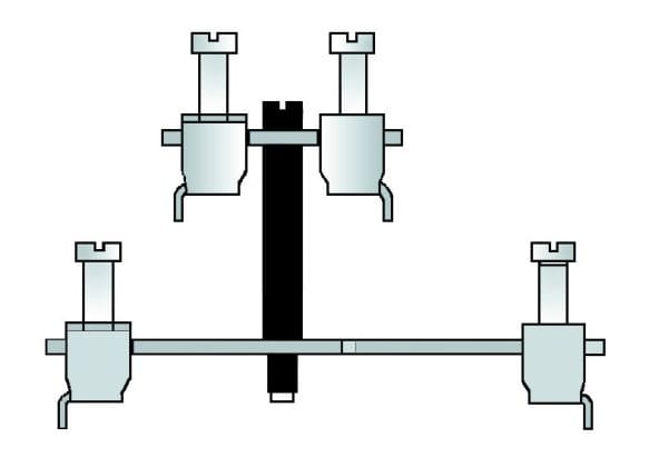 CABUR SRL CBRDS107 DAS/VCI VITE E COLONNINA PARALL.