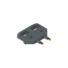 PIZZATO ELETTRICA PZZDS KB1A AZIONATORE PIEGATO PER CONTATTI PORTA CO