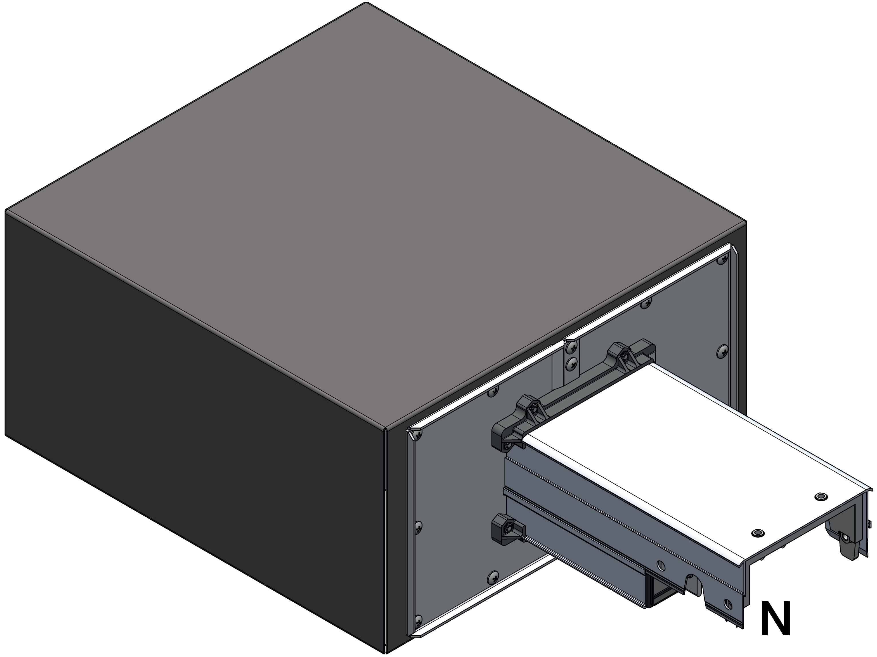 DKC POWER SOLUTIONS HRCDTA25GFED1AA ALIMENTAZIONE STANDARD TIPO 1 200MM+400M