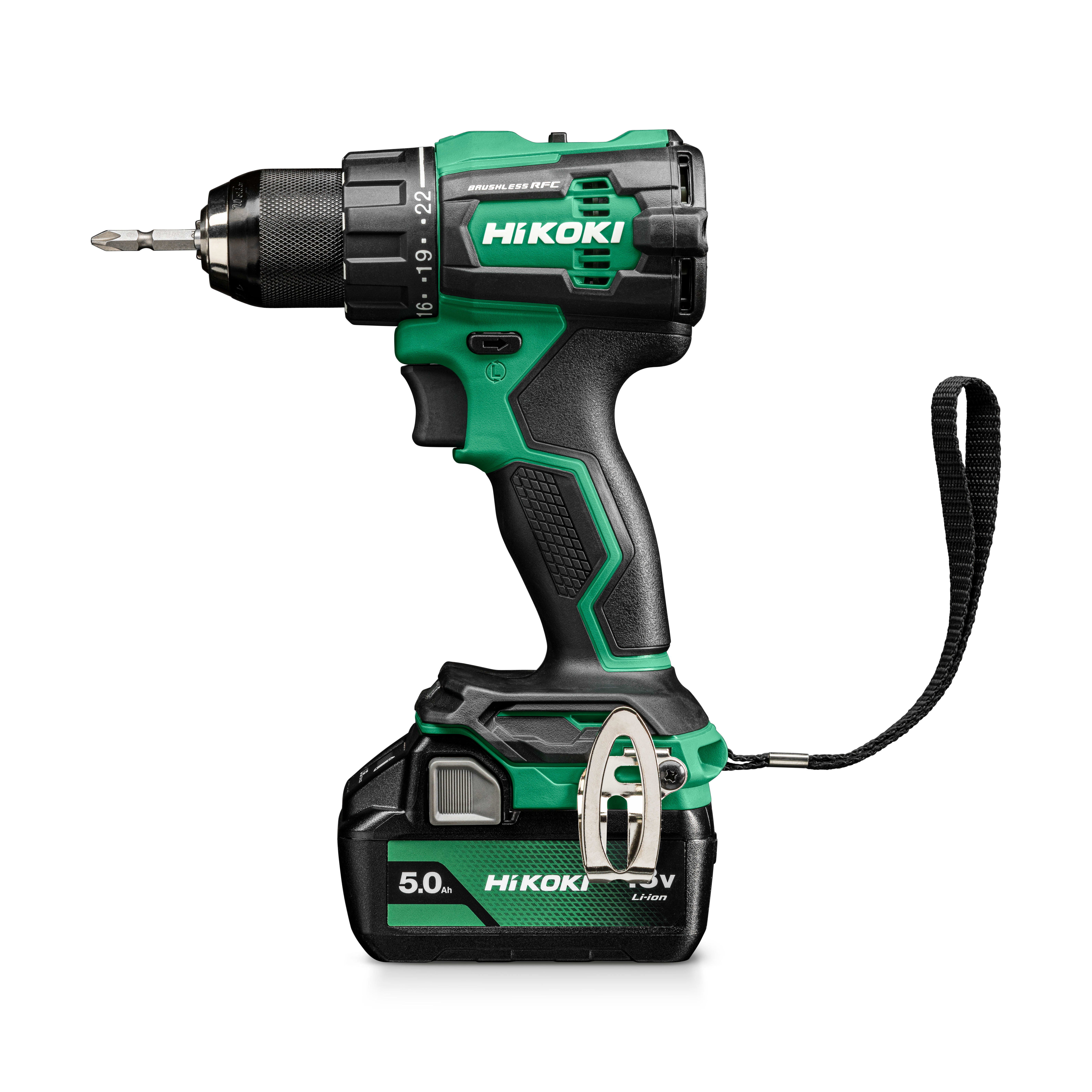 HIKOKI POWER TOOLS - HIADV18DEWFZ TRAPANO AVVIT. PERCUSS 18V, 2X5.0AH