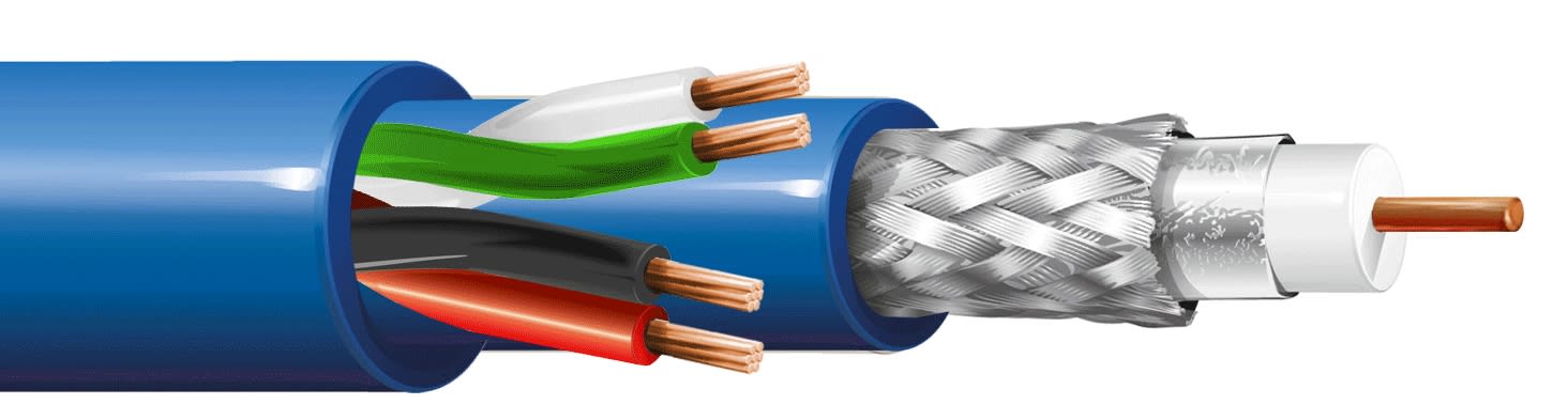 ITC INDUSTRIA TECNIC - ITCDS40UBHB500 VIDEOHD DS40+2X0,75+2X0,22 BL HF B.500 E