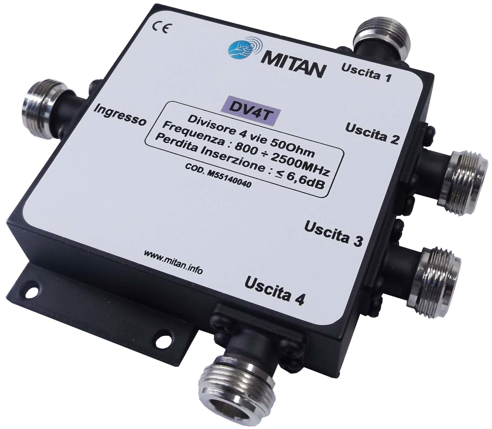 MITAN - MITM55140040 DV4T DIVISORE 4 USCITE GSM/UMTS