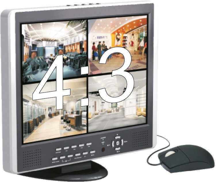 FAIT SRL FITDVR4/LCD10 VIDEO-REGISTR. DIG. 4 CAN. MONITOR LCD10