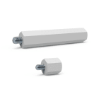 TEKNOMEGA SRL - TKGDZP1015 DISTANZIALE PLASTICO POLISTIRENE H30MM M