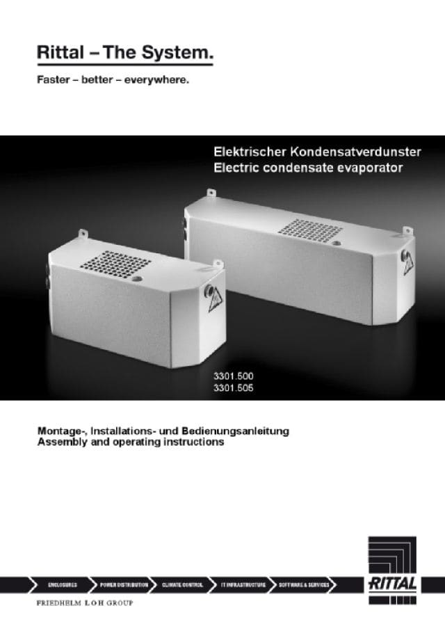 RITTAL SPA - RIT3301505 EVAPORATORE DI CONDENSA L=400 MM