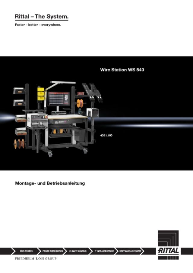 RITTAL SPA - RIT4051110 COINTENITORE MINI PC WS 540
