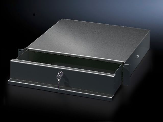 RITTAL SPA - RIT5502325 CASSETTO 19 3HE T427 RAL9005