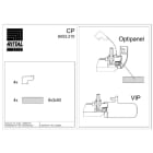 RITTAL SPA - RIT6053210 CP SET DI FISSAGGIO PER SIEMENS - 4PZ
