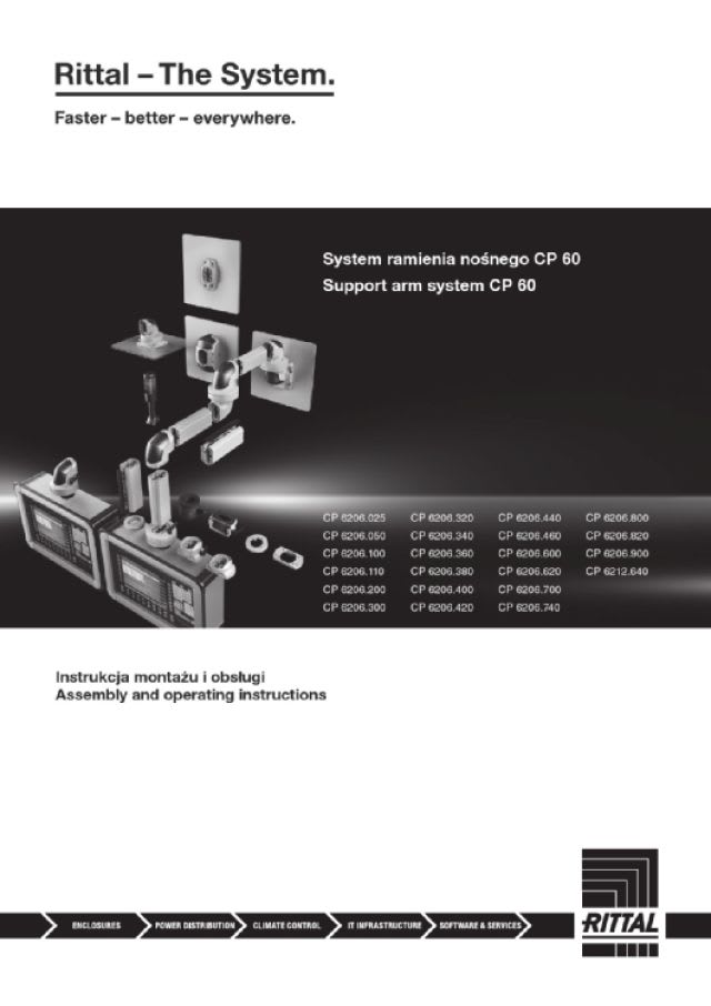 RITTAL SPA - RIT6206600 CP60 ANGOLARE 90?
