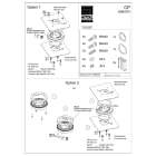 RITTAL SPA RIT6206870 CP SUPPORTO GIREVLE