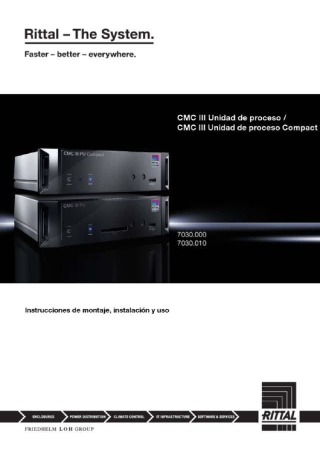 RITTAL SPA RIT7030000 CMC III PROCESSING UNIT III