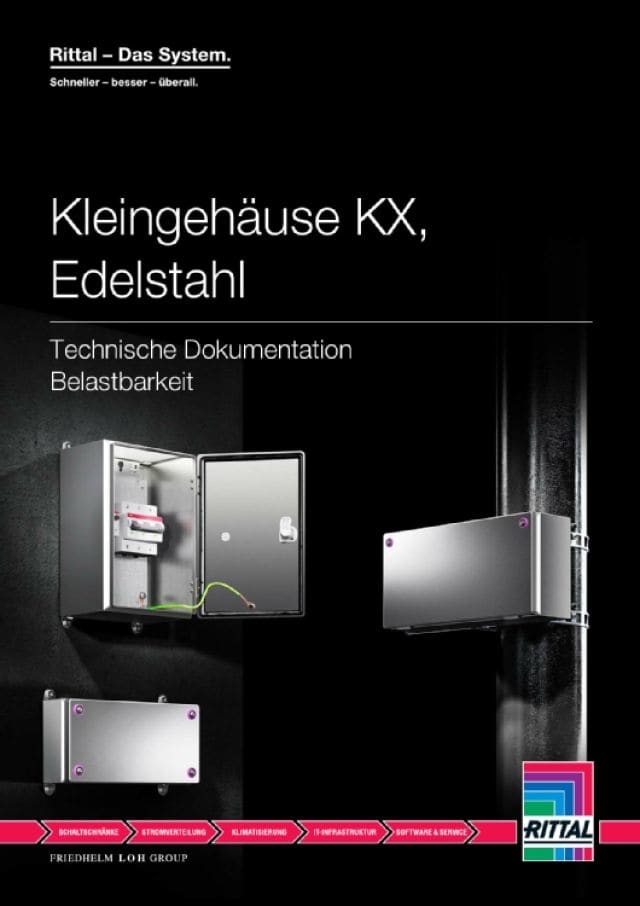 RITTAL SPA RIT1587000 KX-EB CONTENITORE 200X300X155 INOX