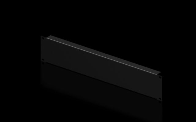 RITTAL SPA - RIT7152005 DK PANNELLO CIECO 2HE RAL9005 - 2PZ