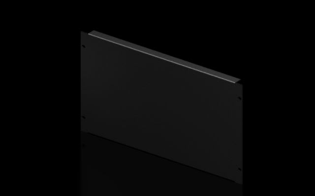 RITTAL SPA - RIT7156005 DK PANNELLO CIECO 6HE RAL9005 - 2PZ