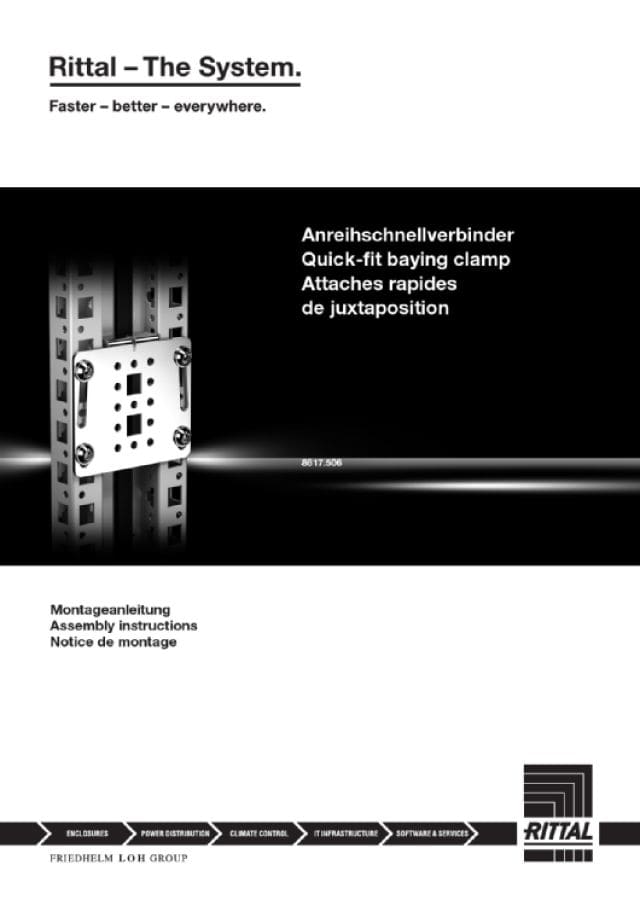 RITTAL SPA - RIT8617506 VX GIUNTO DI ACCOPPIAMENTO RAPIDO