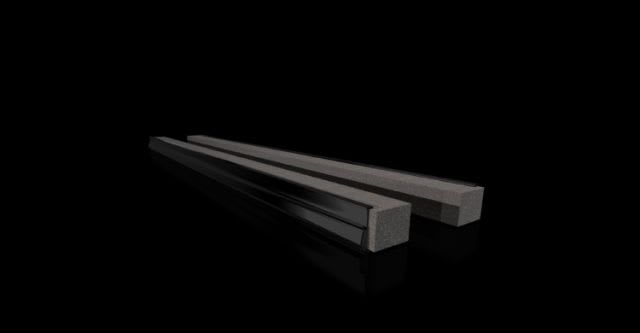 RITTAL SPA - RIT8618800 VX PROFILI PER ENTRATA CAVI 600 - 2PZ