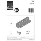 RITTAL SPA RIT8660400 VX ANGOLARE D INTALLAZIONE PER ZOCC.-2PZ