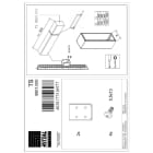 RITTAL SPA - RIT8801000 VX SUPPORTO PER TRAVERSA DI PROTEZIONE -