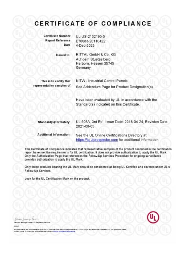 RITTAL SPA - RIT1686600 HD PULSANTIERA CON 6 FORATURA D 22,5 MM