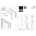 RITTAL SPA - RIT9828110 CS ADATTATORE PER VENTILATORI