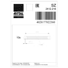 RITTAL SPA RIT2412216 SZ CAVI PIATTI X T. M8 SEZ. 16 MM - 10PZ