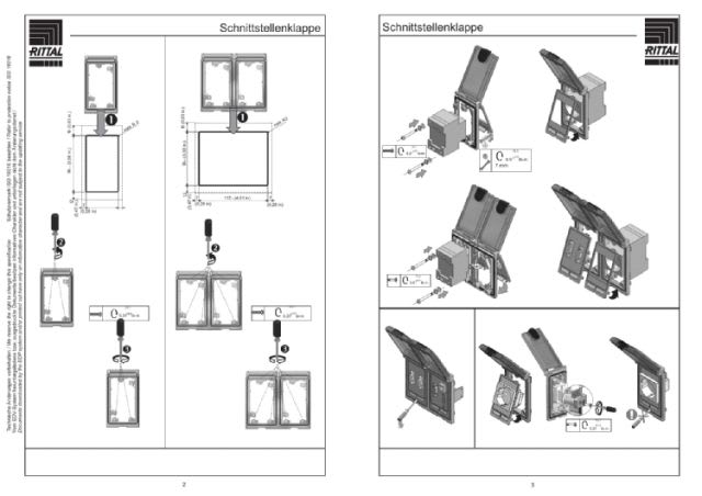 RITTAL SPA - RIT2482560 SZ 2 PRESE RJ 45