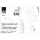 RITTAL SPA - RIT2571100 AX FLANGIA ING.CAVI PRETRANCIATA 1GR