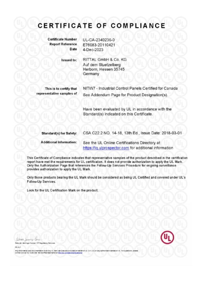 RITTAL SPA RIT1302600 HD ARMADIO COMPATTO 220X350X155