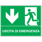 OCMEI SRL - OCME001-L-1760-B CART.LUM.250X310MM PERCORSO USCITA