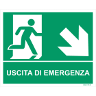 OCMEI SRL - OCME002-1758-B CART.310X250MM USCITA EMERG DISCESA