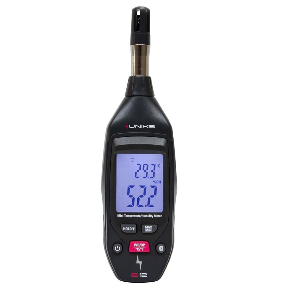 UNIKS SRL UNKE13 LUXMETRO DATALOGGER CON BLUETOOTH
