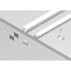 DIGIMAX SRL - DIXE191002-B PROFILO DA SUPERFICIE BIANCO 2MT 19X10 I